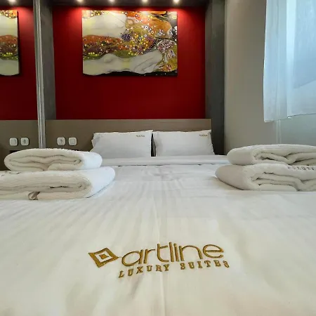 Artline Luxury Suites Flogita Buitenkant foto
